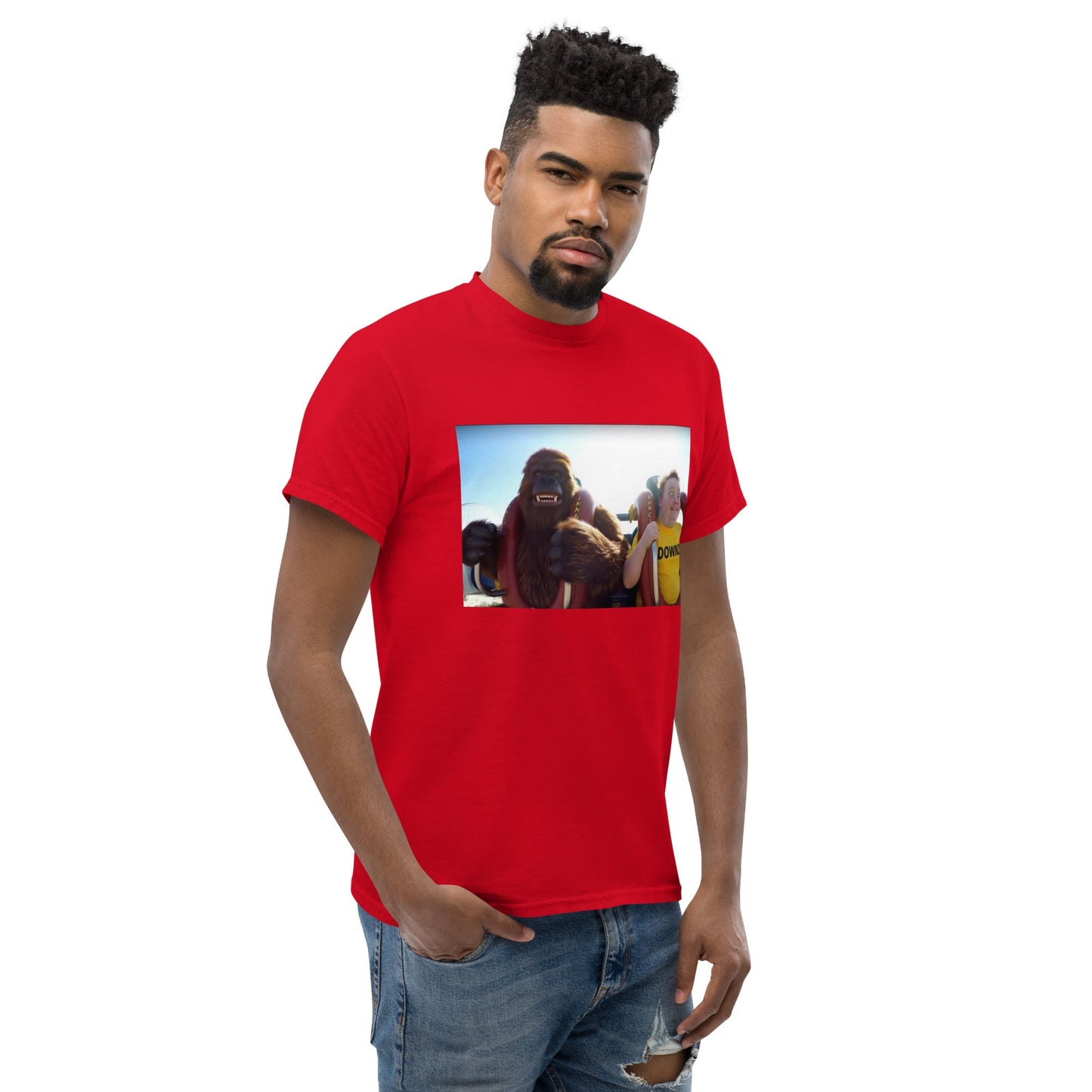 Bigfoot Vlog Rollercoaster legendary classic tee