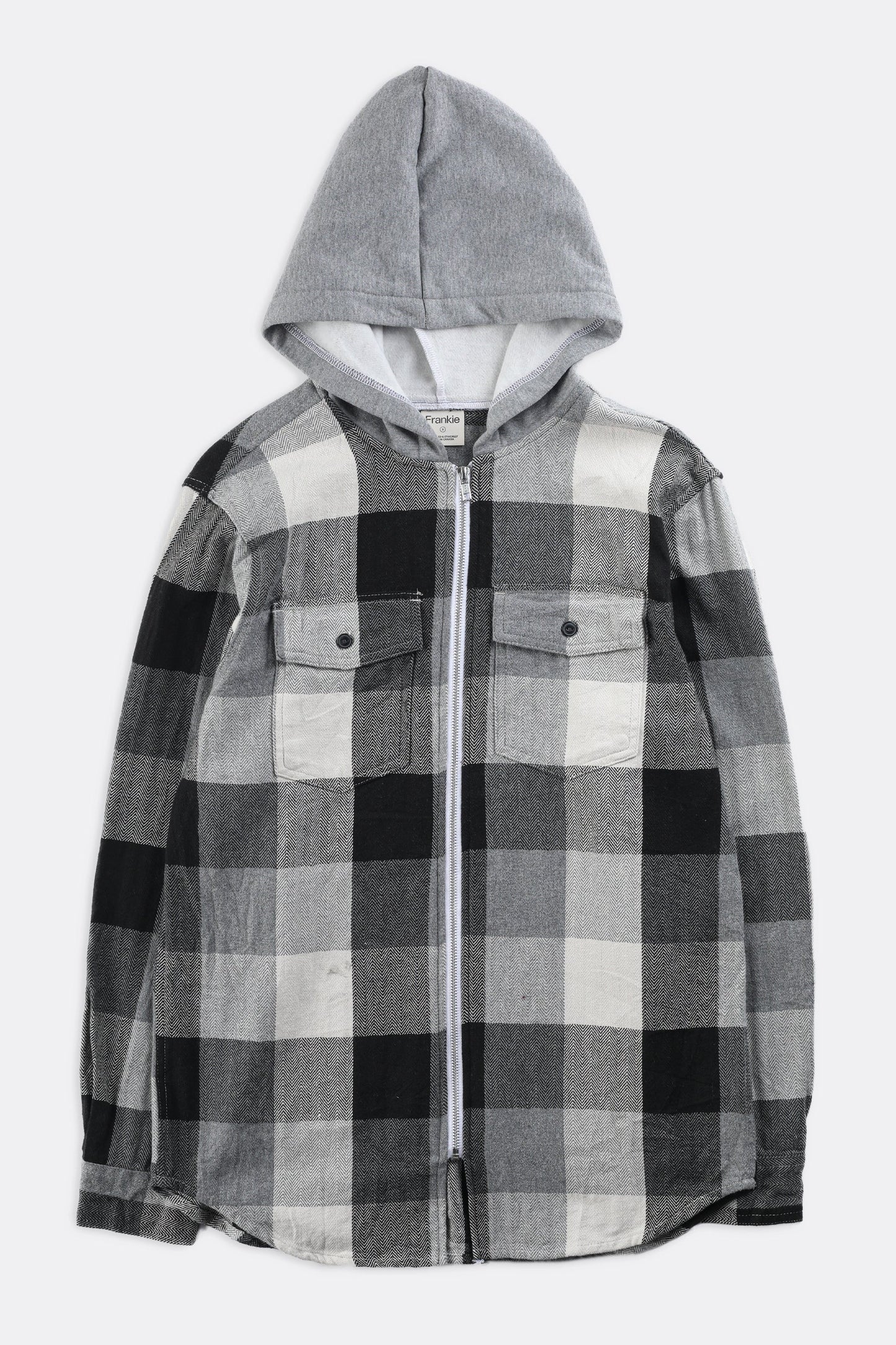 Unisex Hooded Flannel - Women-S, Men-XS
