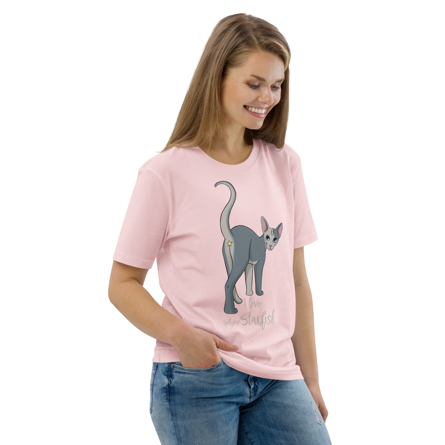 "I LOVE SPHYNX STARFISH" UNISEX ECO TEE