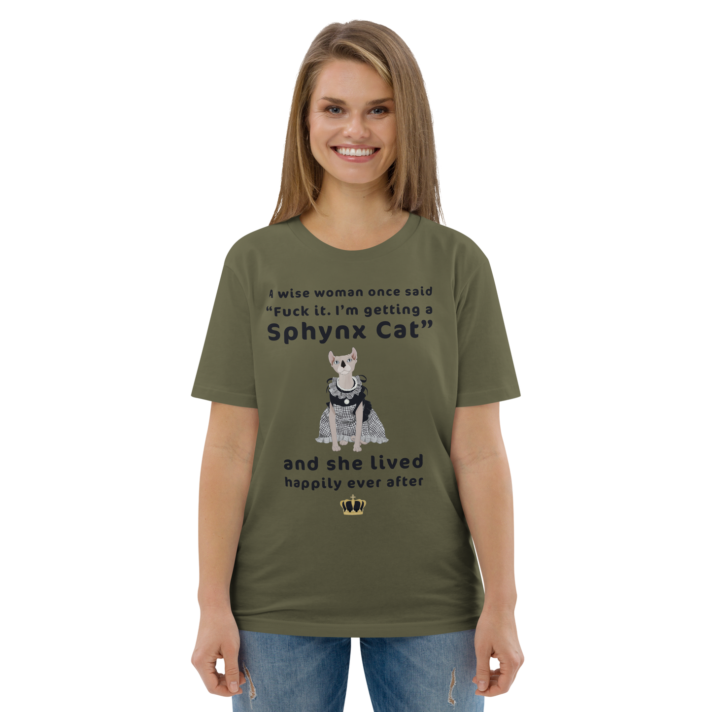 "FUCK IT - I'M GETTING A SPHYNX CAT" ECO TEE