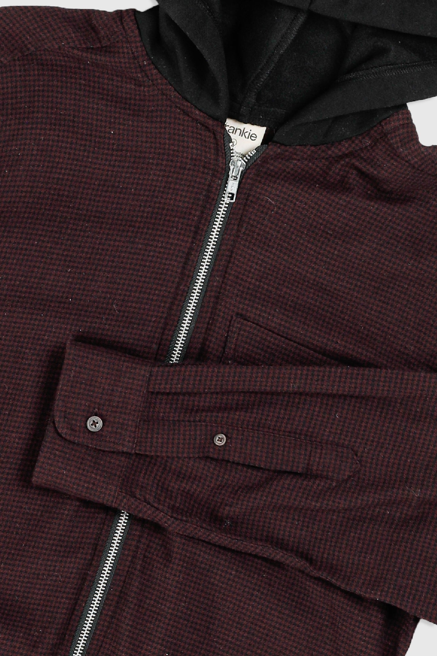 Unisex Rework Hooded Flannel - S