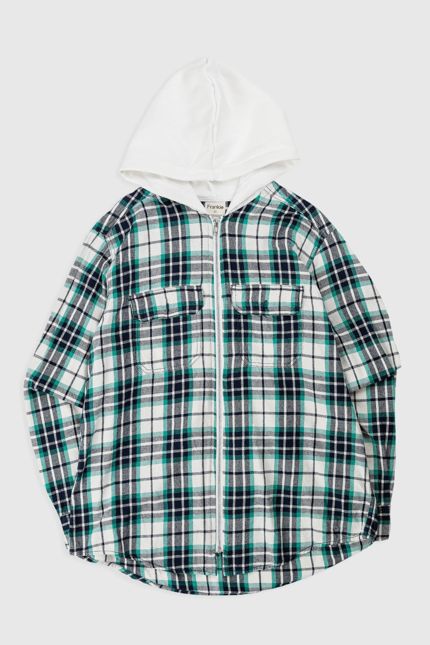 Unisex Rework Hooded Flannel - S