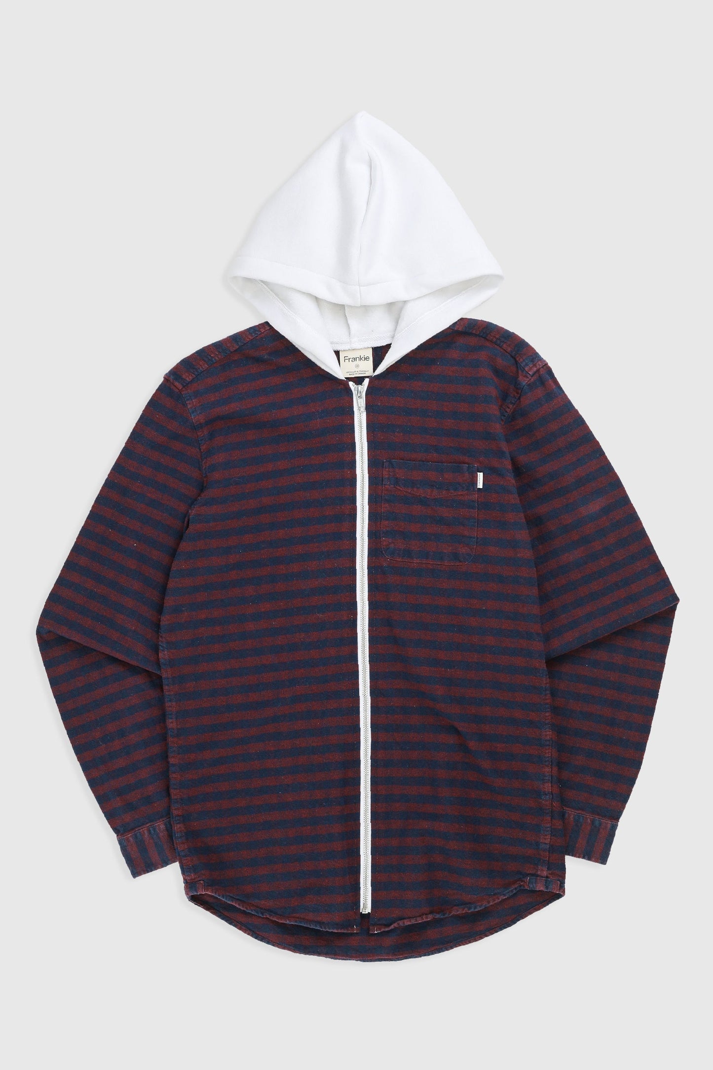 Unisex Rework Hooded Flannel - XS