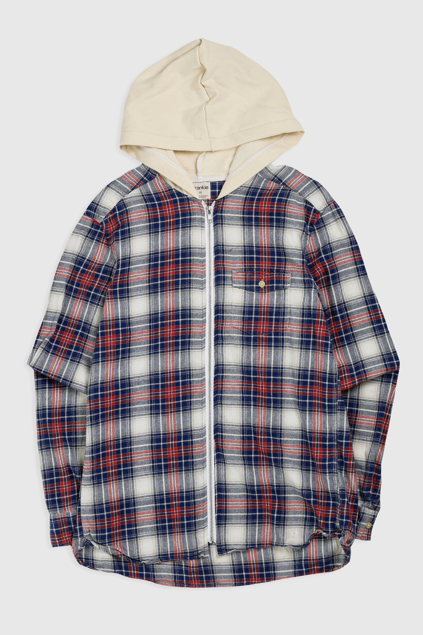 Unisex Rework Hooded Flannel - XS
