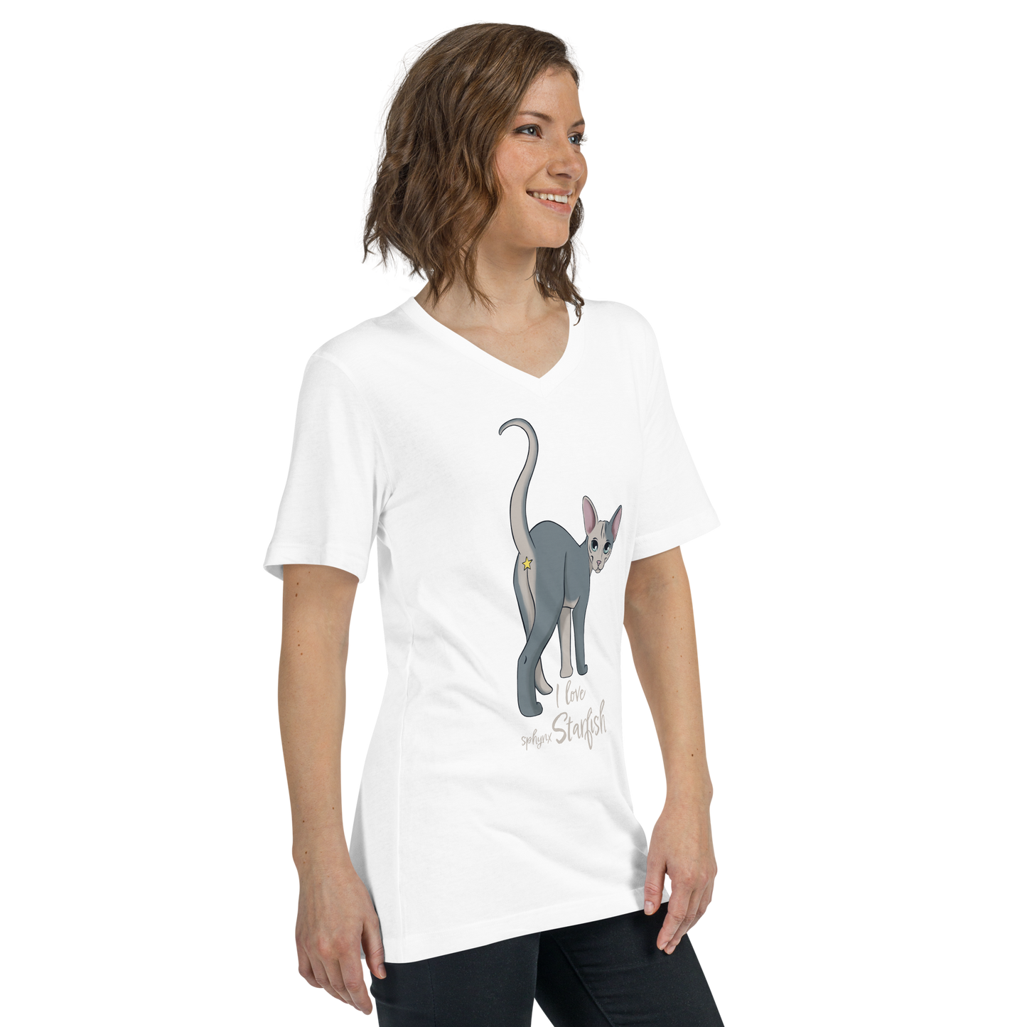 "I LOVE SPHYNX STARFISH" UNISEX ECO TEE