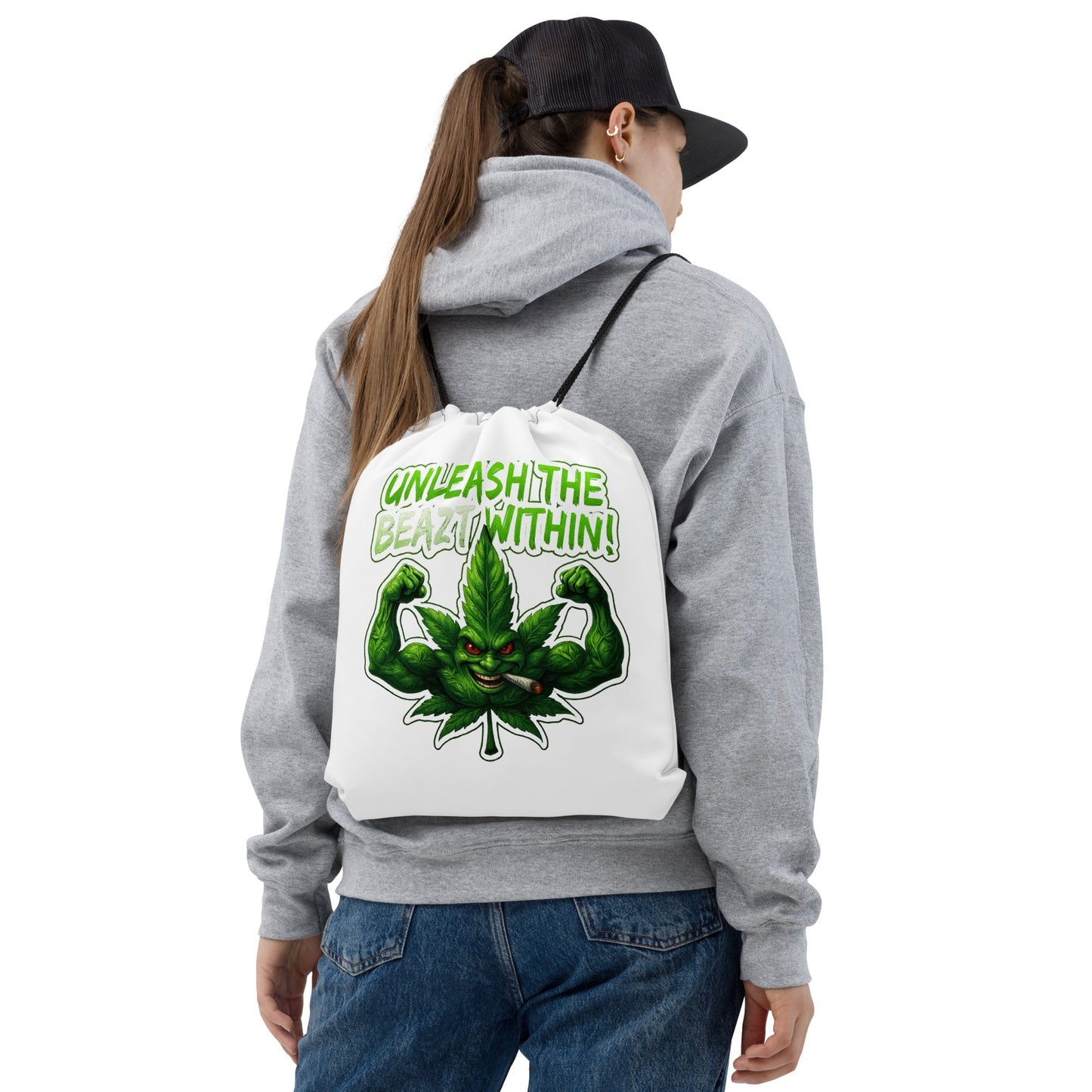 Unleash the Beazt Drawstring bag