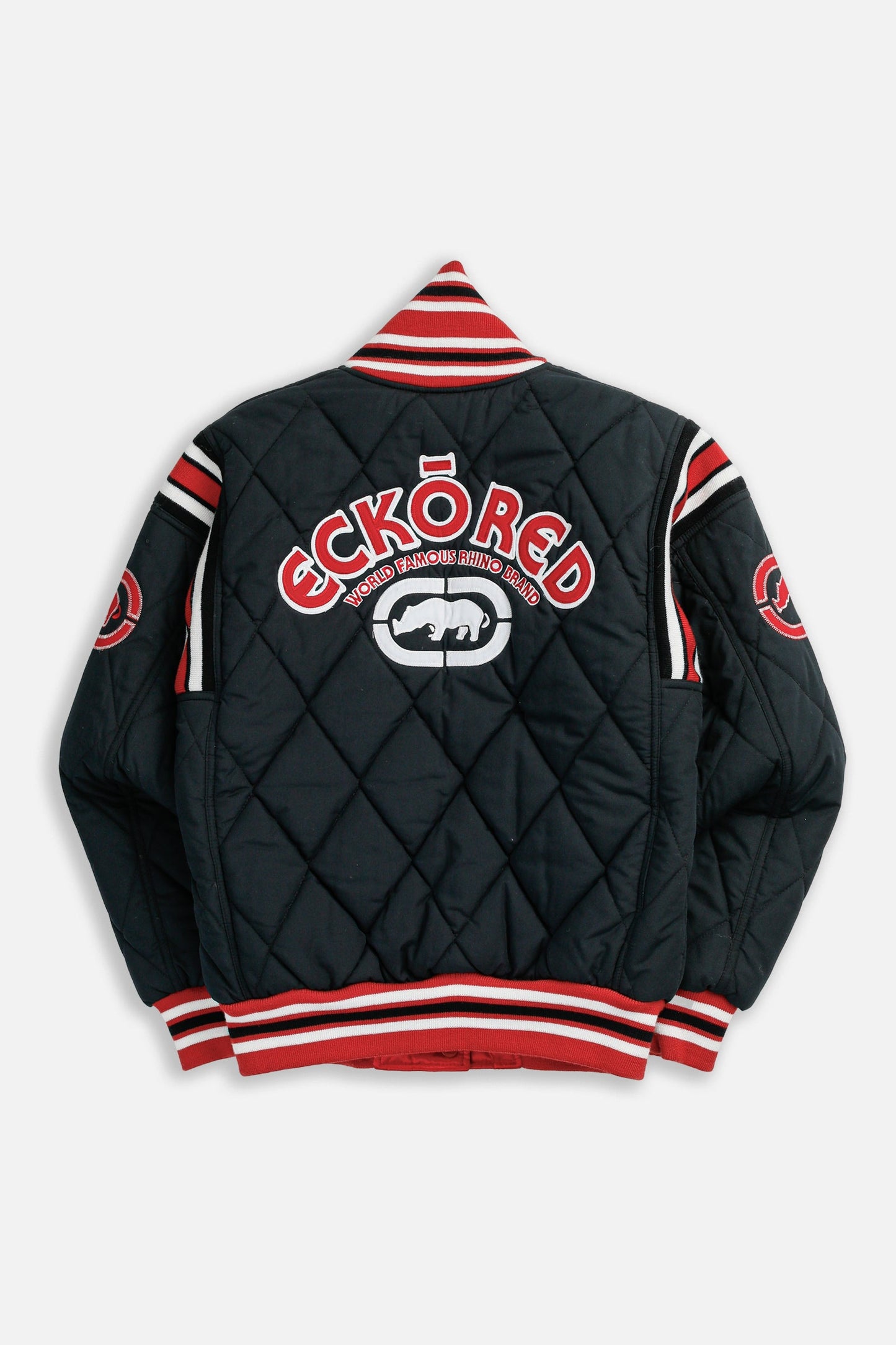 Vintage Ecko Reversible Puffer Jacket - L