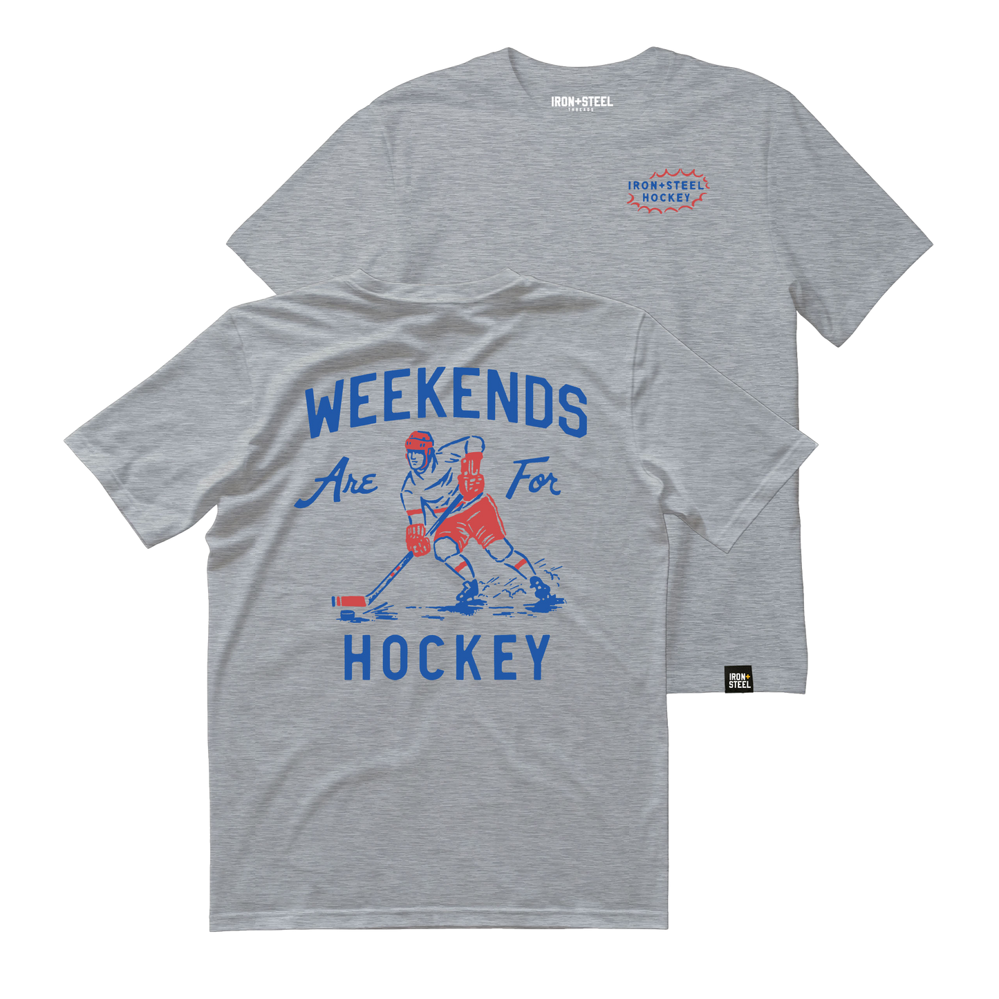Vintage Weekends are for Hockey Tee