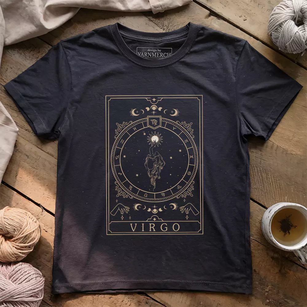 Virgo Yarn Tarot T-shirt