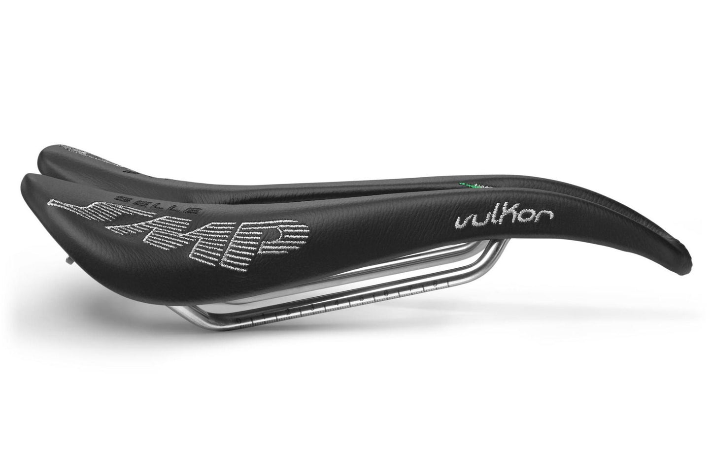 Selle SMP Vulkor Saddle with Steel Rails (Black)