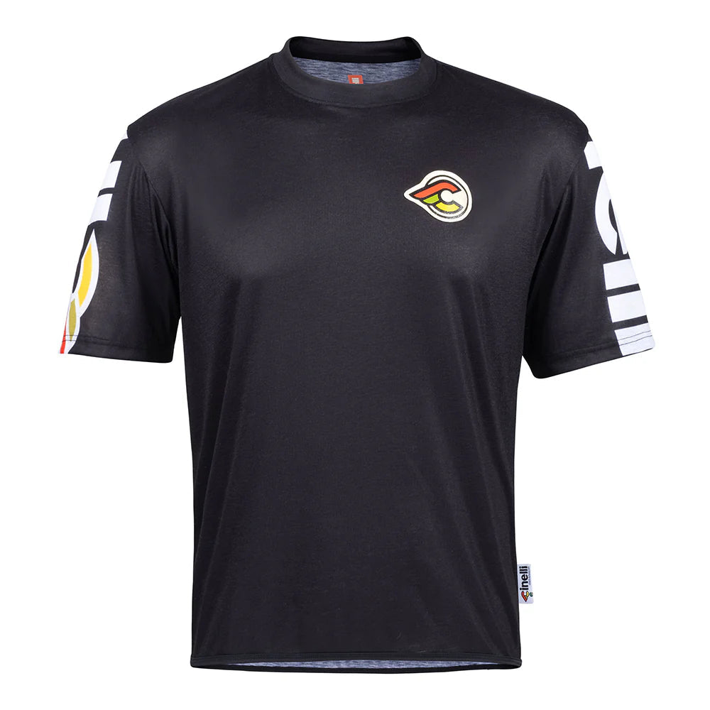 Cinelli Gravel Tech Men's T-Shirt (Black)