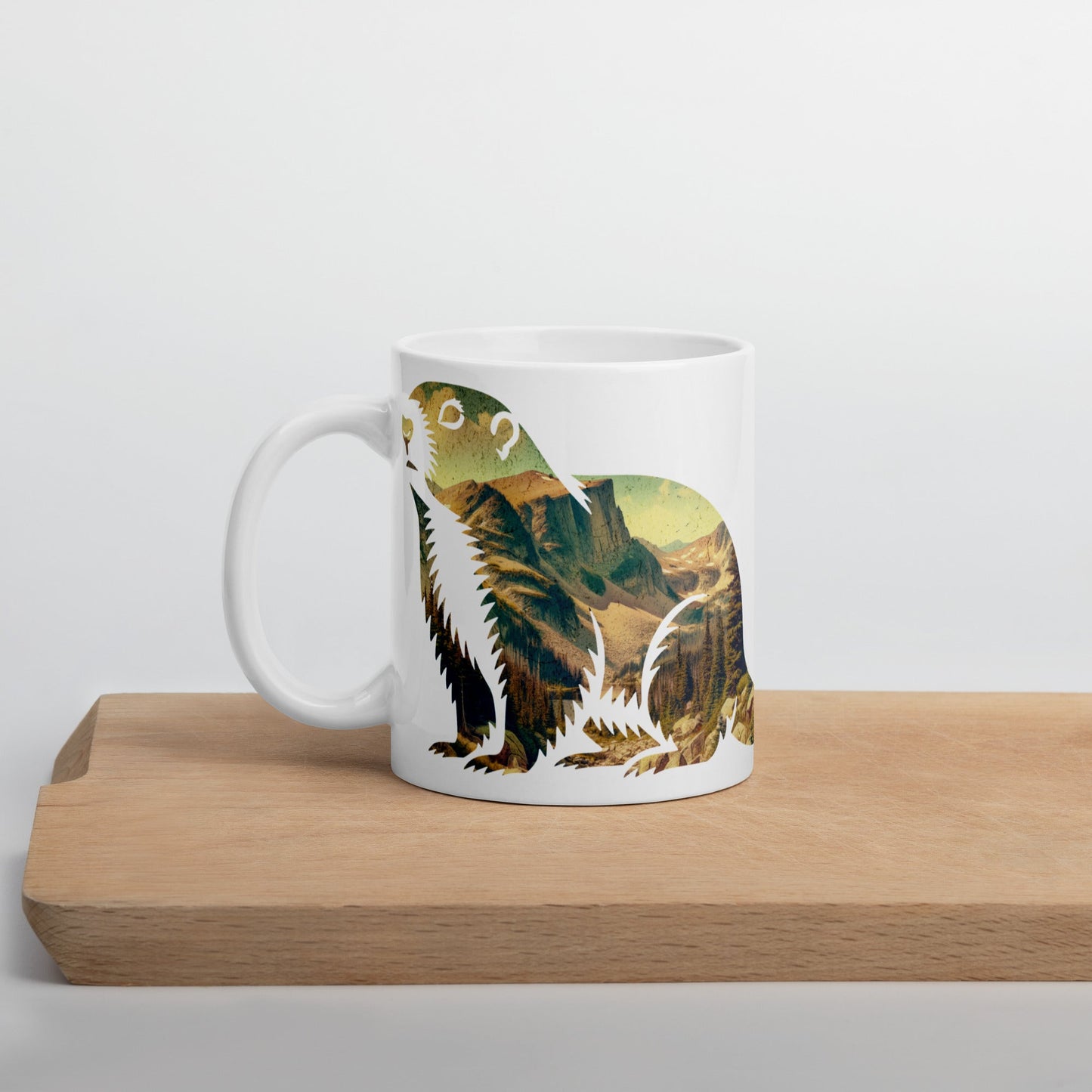 Rocky Mountain National Park Marmot Mug 11oz, 15oz, and 20oz, Mega Mug