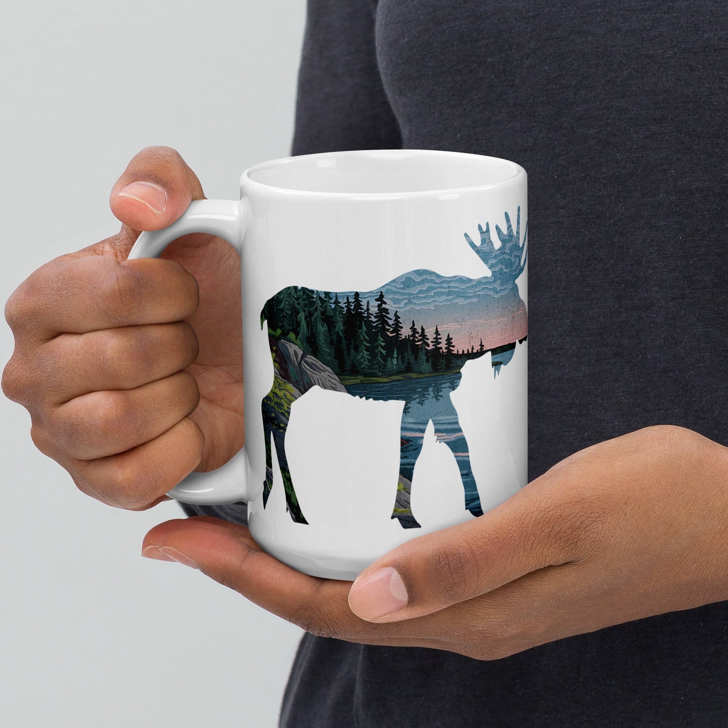 Isle Royale Moose National Park Mug 11oz, 15oz, 20oz