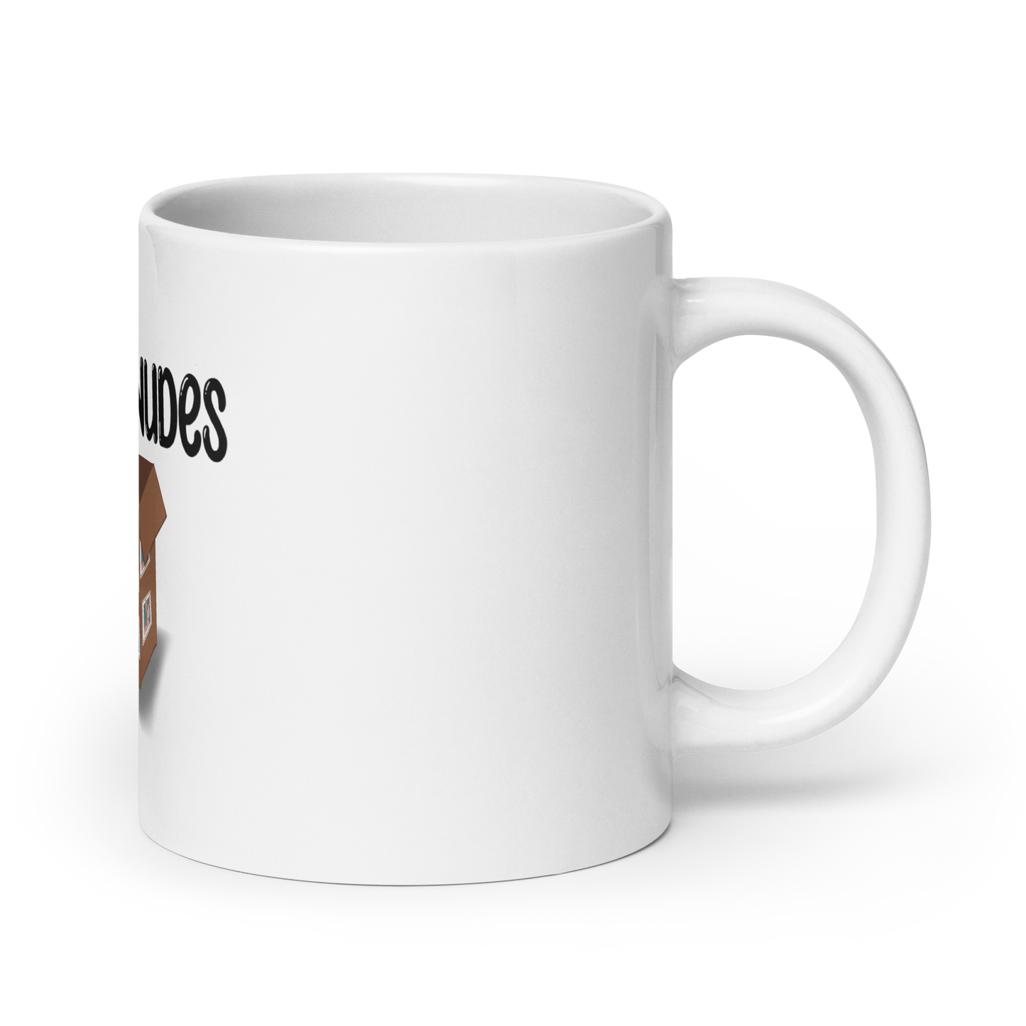 "SEND NUDES" SPHYNX COFFEE MUG