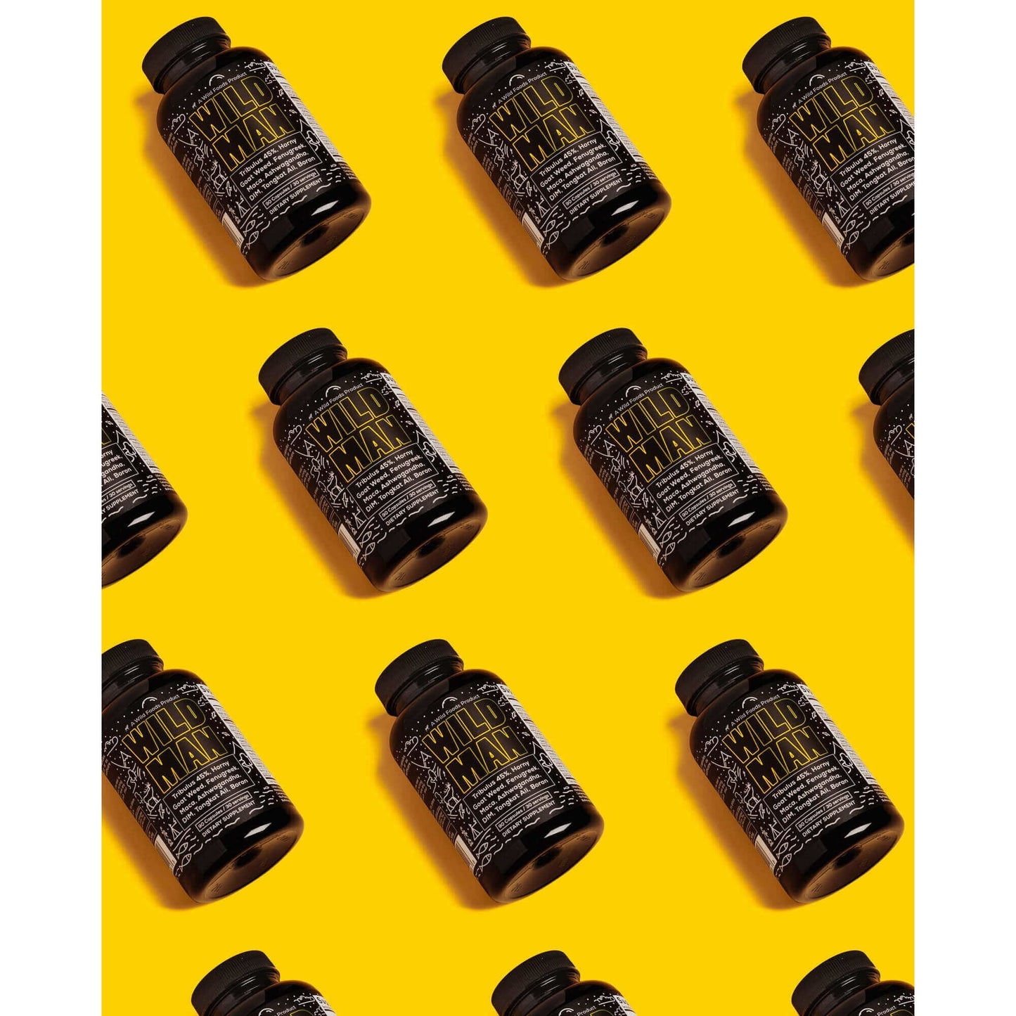 Wholesale case of 10 - Wild Man Men's Herbal Hormone Stack