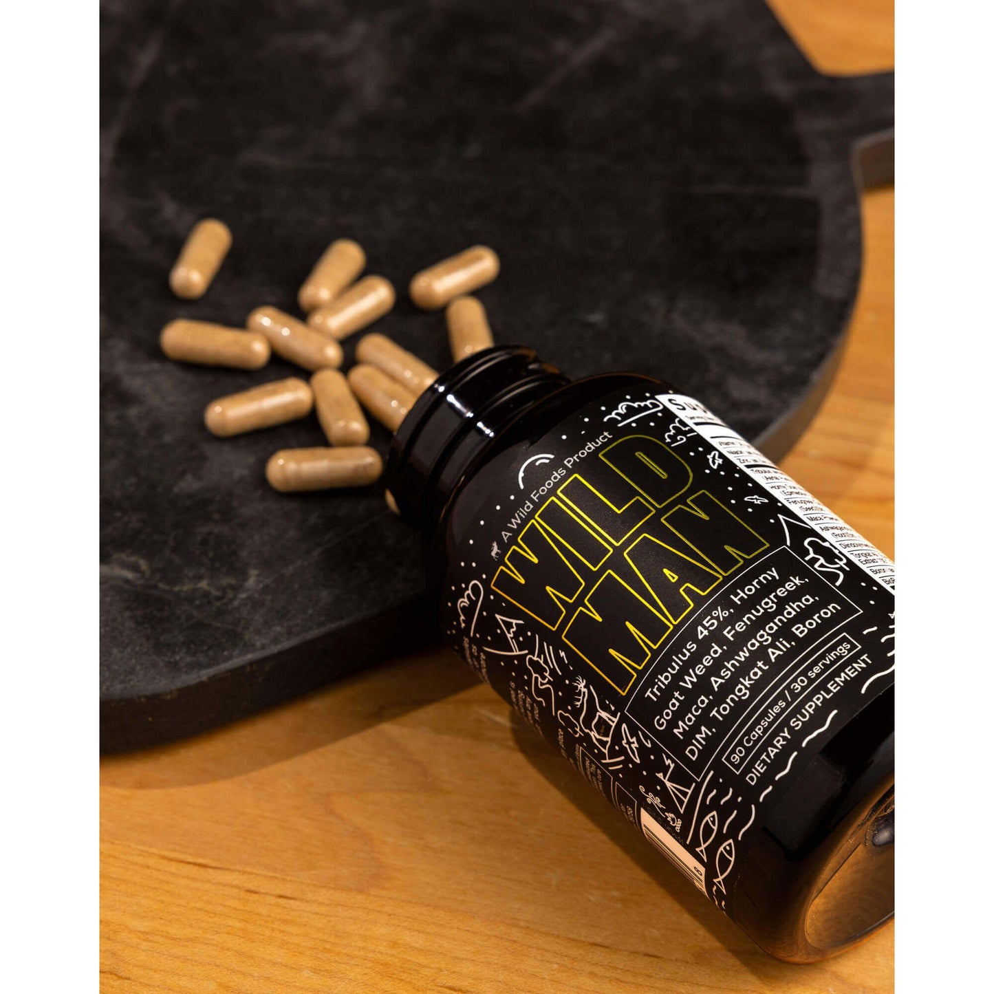 Wholesale case of 10 - Wild Man Men's Herbal Hormone Stack