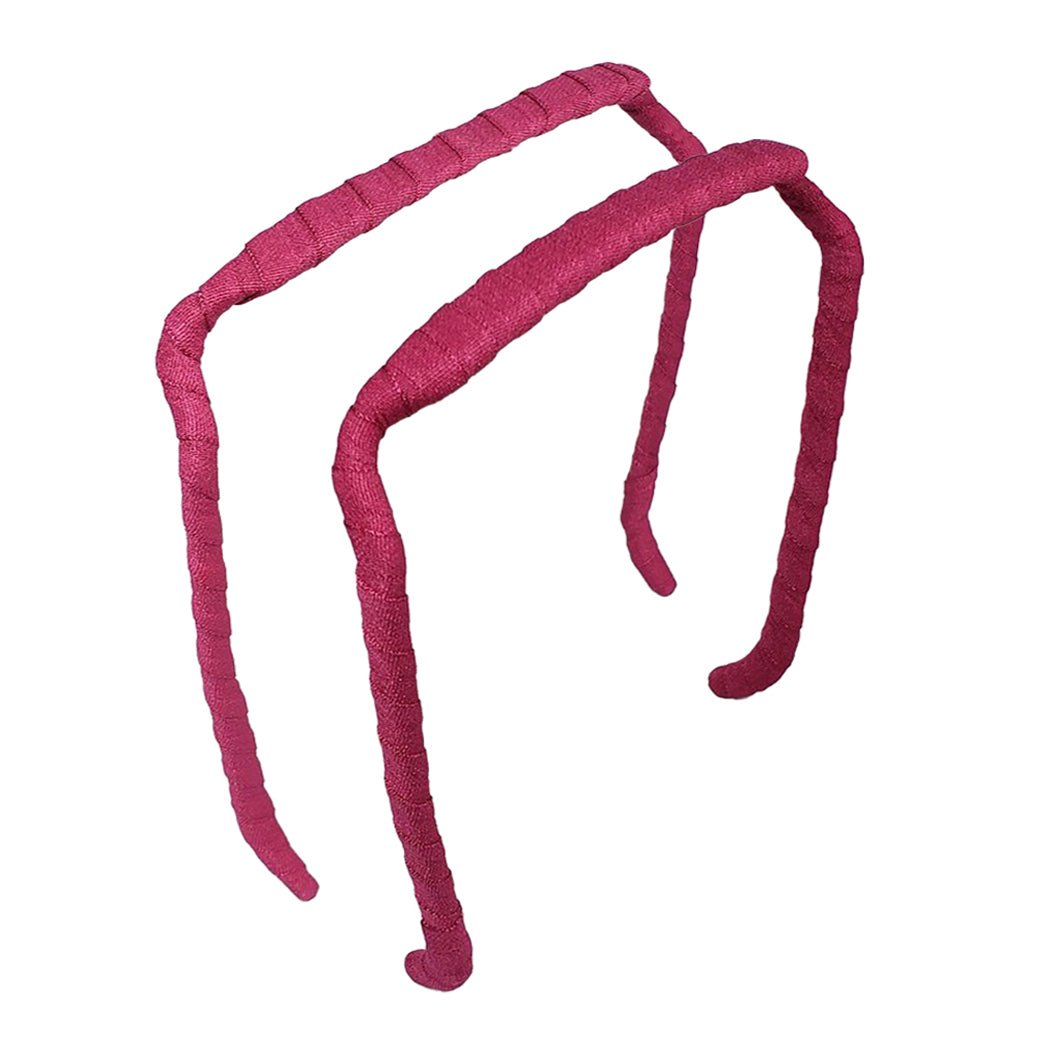 Deep Ruby Wrapped Headband