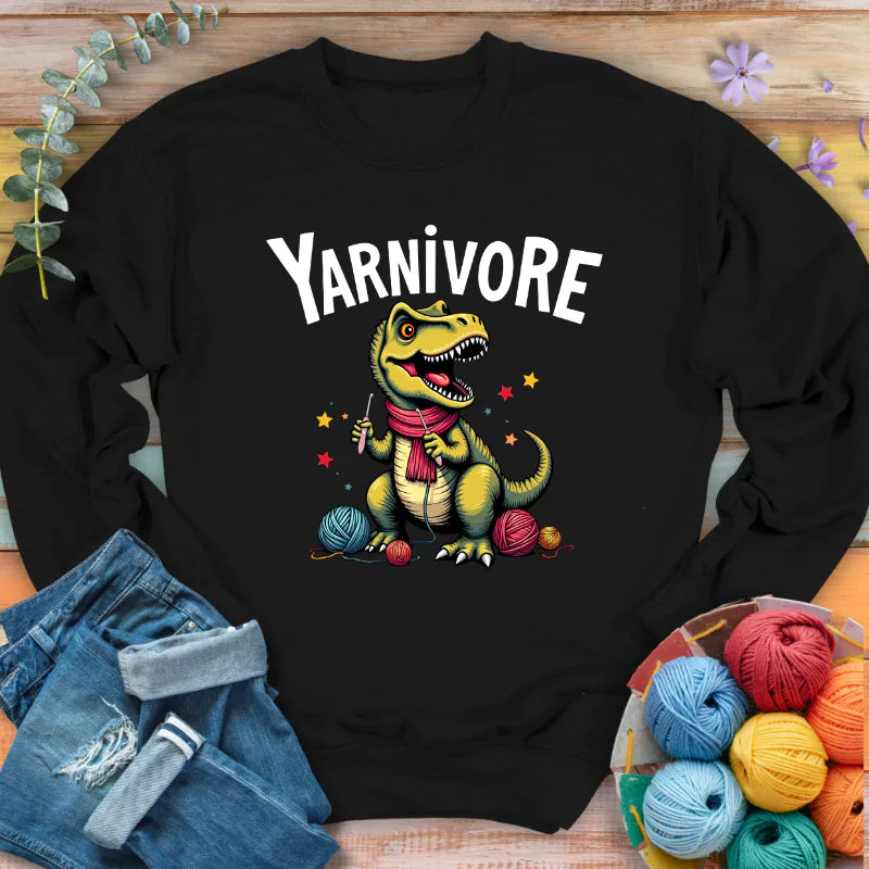 Yarnivore Crocheter Sweatshirt