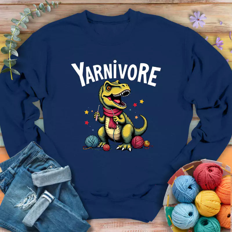 Yarnivore Crocheter Sweatshirt