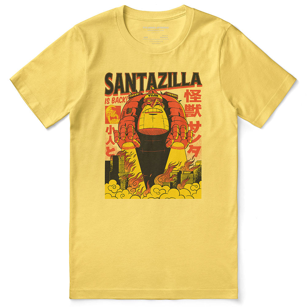 Santazilla Christmas T-Shirt