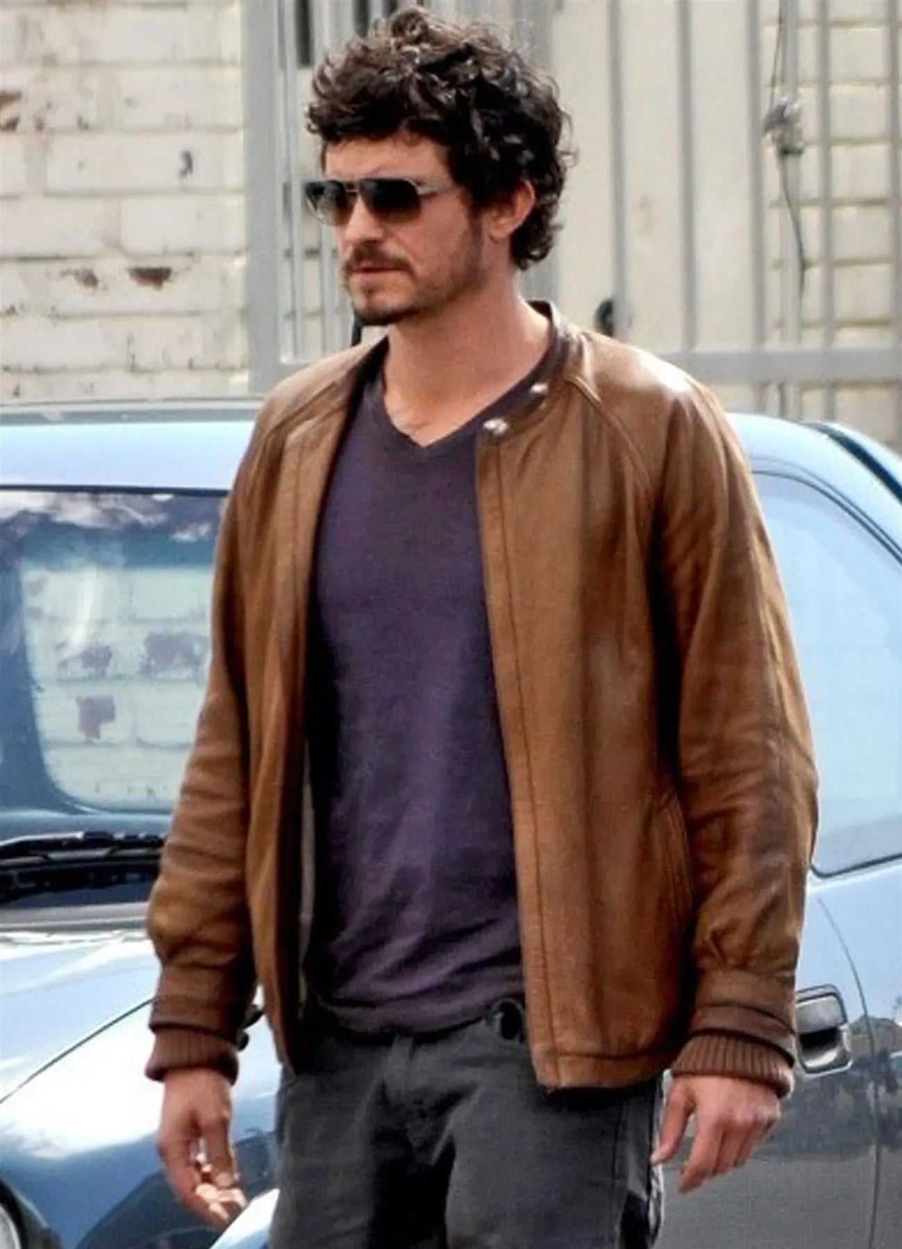 Zulu Orlando Bloom Leather Jacket