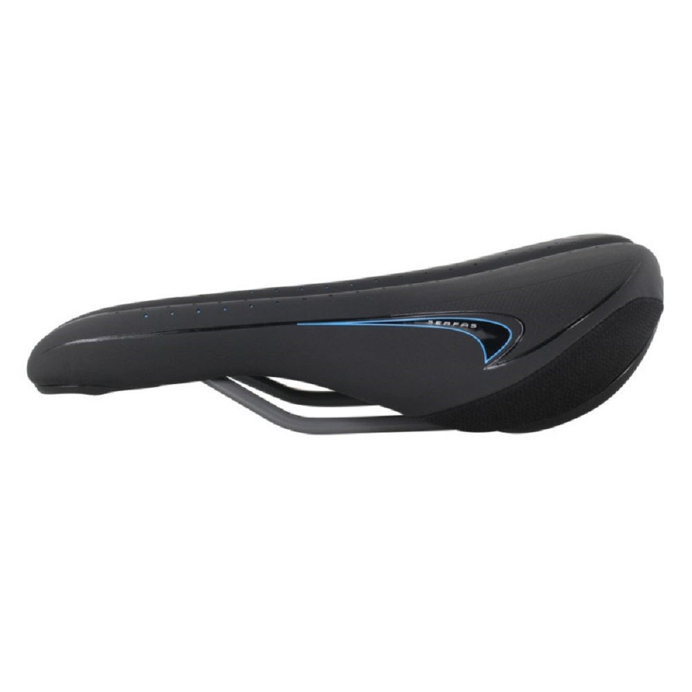 Serfas Women's Carma Titanium Performance Saddle, Black/Grey