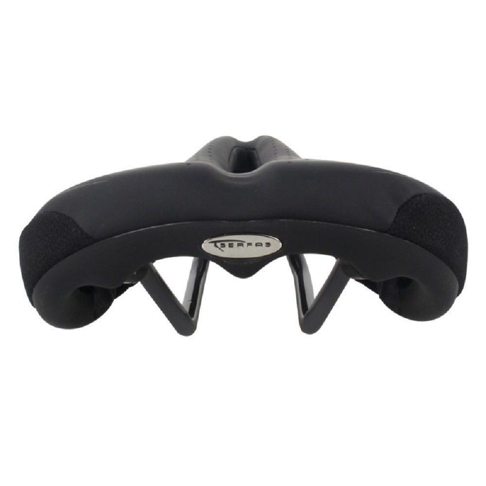 Serfas Women's Carma Titanium Performance Saddle, Black/Grey