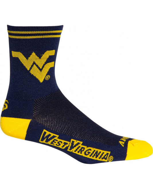 West Virginia Mountaineers Cycling Socks