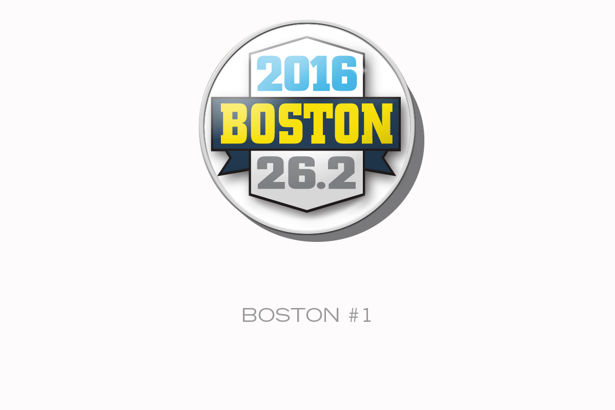 RaceDots: Magnetic Race Number Positioning System 4-Pack (2016 Boston 26.2)