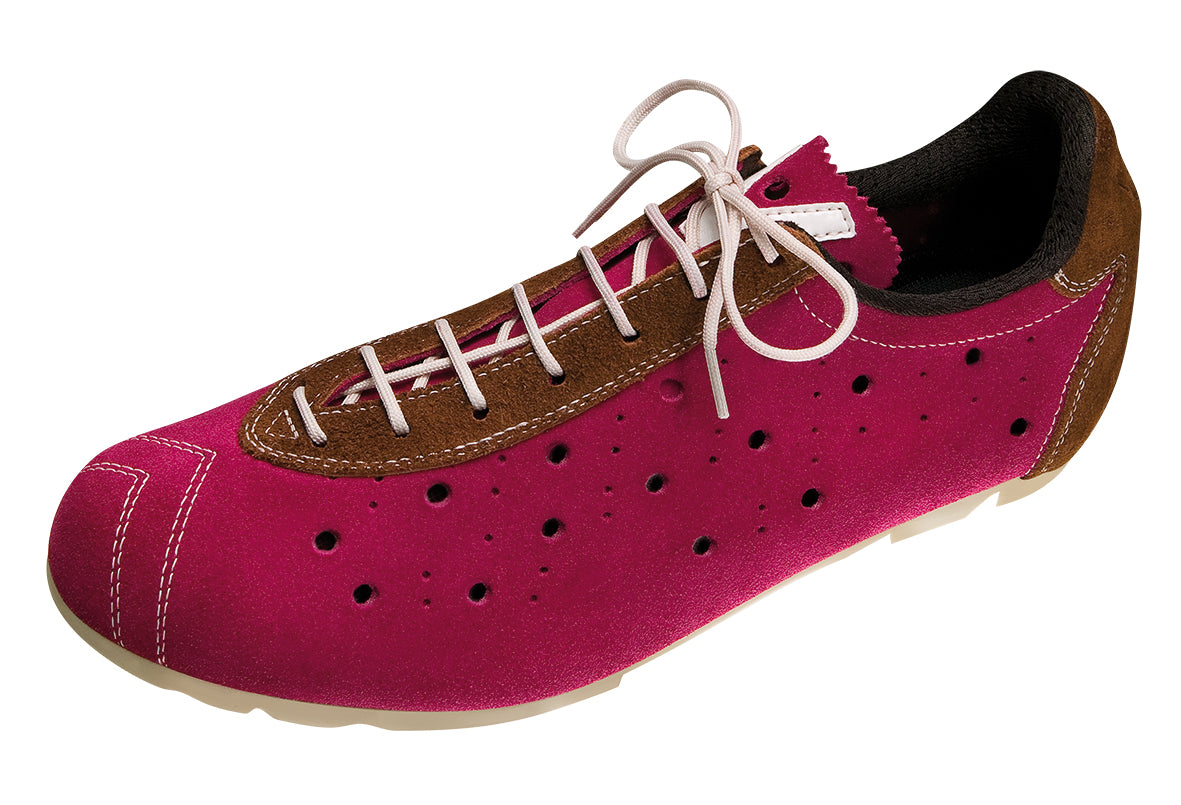 Vittoria 1976 BIANCO LINE Cycling Shoes - Magenta (EU 40.5)