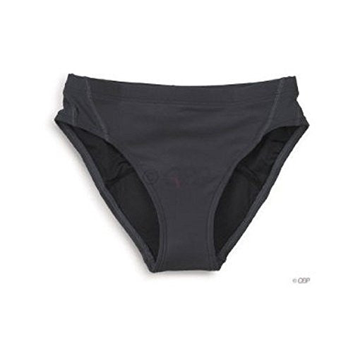 TYR Women's Maxback Workout Bikini Bottom, Charcoal