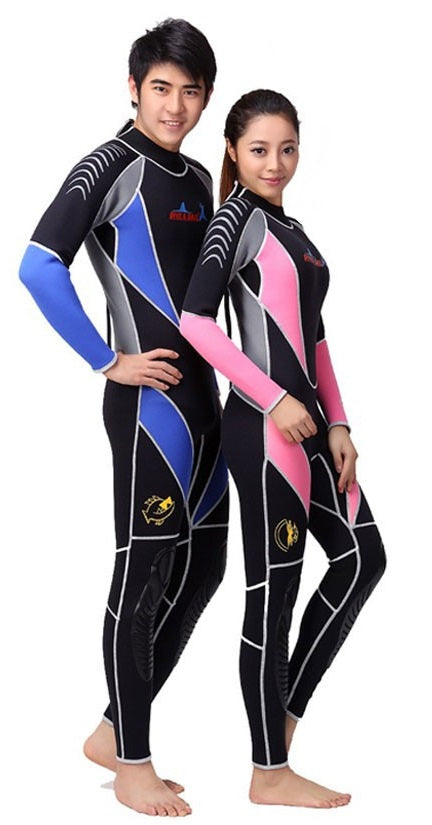 Men's and Women's 3 Reactor 3 mm Back Zip Neoprene Full Triathlon Wetsuit