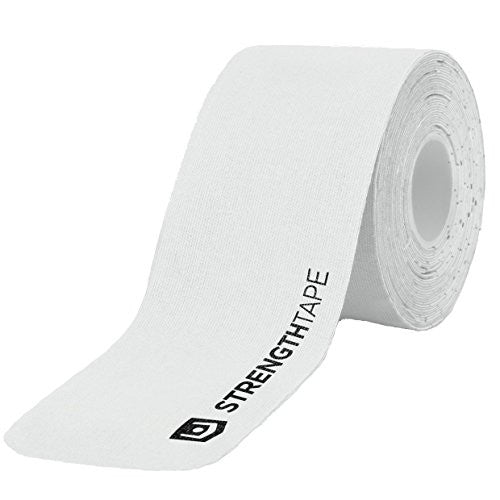 StrengthTape Kinesiology Tape - 16.4' (5m) Roll of 10" Precut Strips