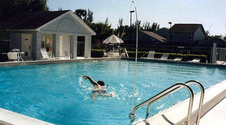 Super Swim System with Stainless Steel In-Deck Base