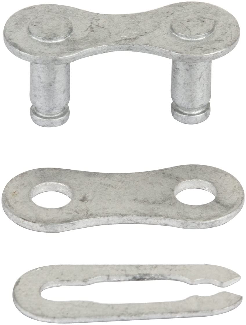 KMC Z410-Rb-Cl Rust Buster Spring Clip Link, 8.6mm Width, 1 Speed, Grey