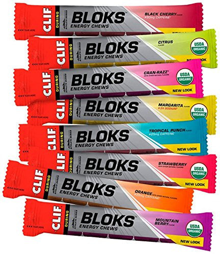 Clifbar Clif Shot Bloks - 18 Pack - Triathlete Store