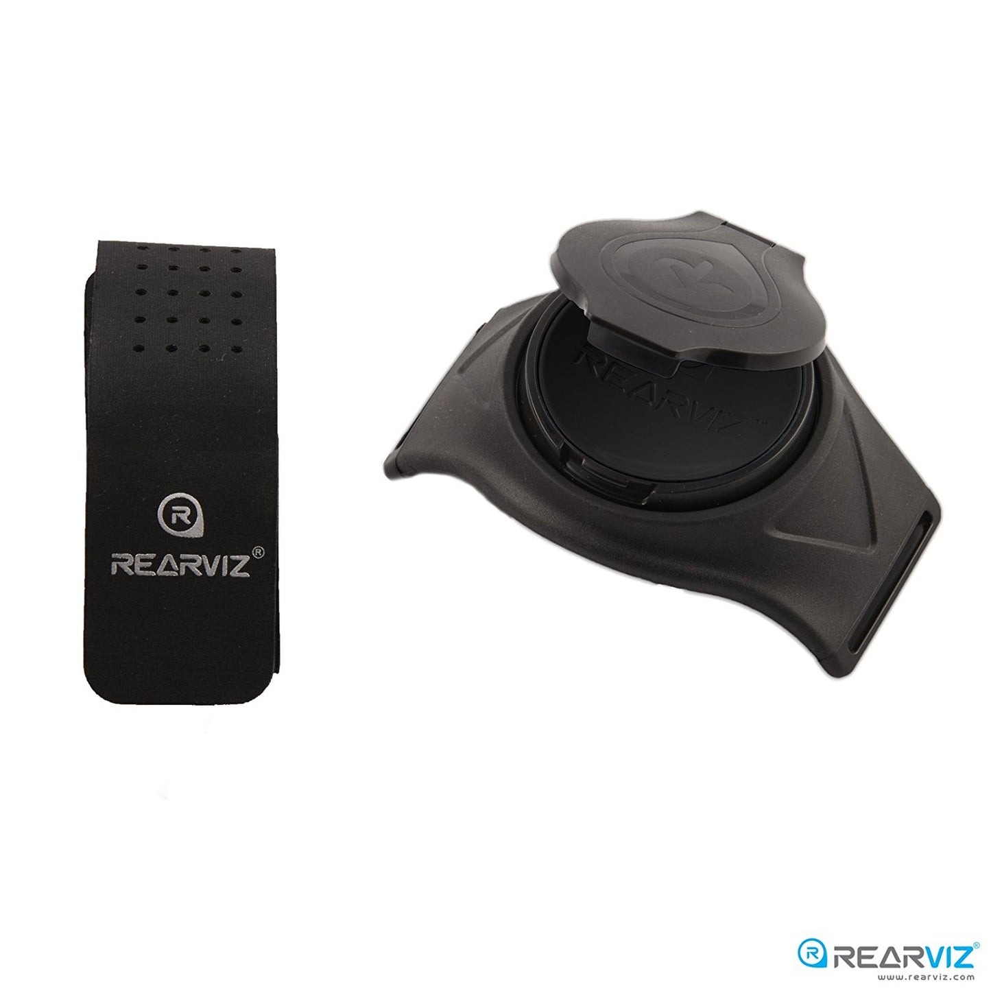 REARVIZ ST-35 Bicycle Rear View Mirror For Arm, Rotatable & Adjustable (Sports)