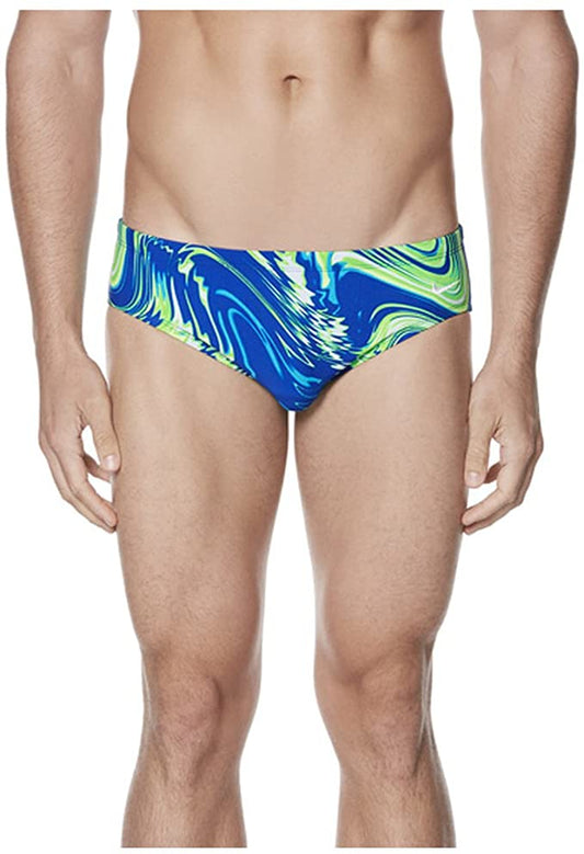 Nike Amp Surge Poly Blend Performance Men's Swim Brief (Size 24)