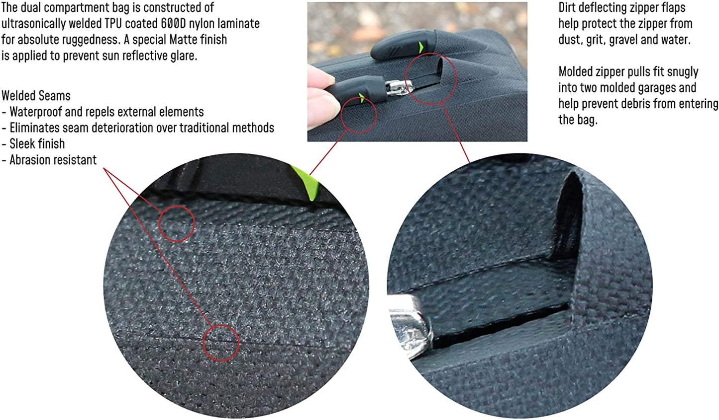 DAWN TO DUSK TEKLITE TT 660 Gravel Bike Top Tube Storage Bag