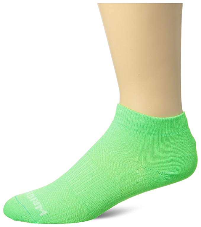 WrightSock Men's Coolmesh II Lo Single Pack, Neon Green