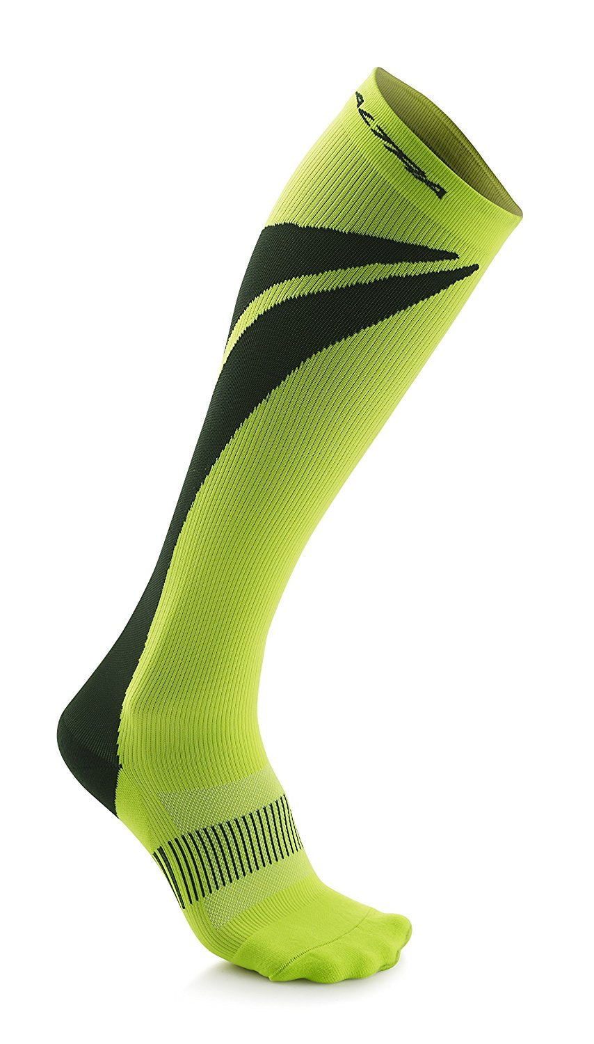 Altra Maximum 1.0 Light Anatomical Compression Socks, Lime/Black (S, M)