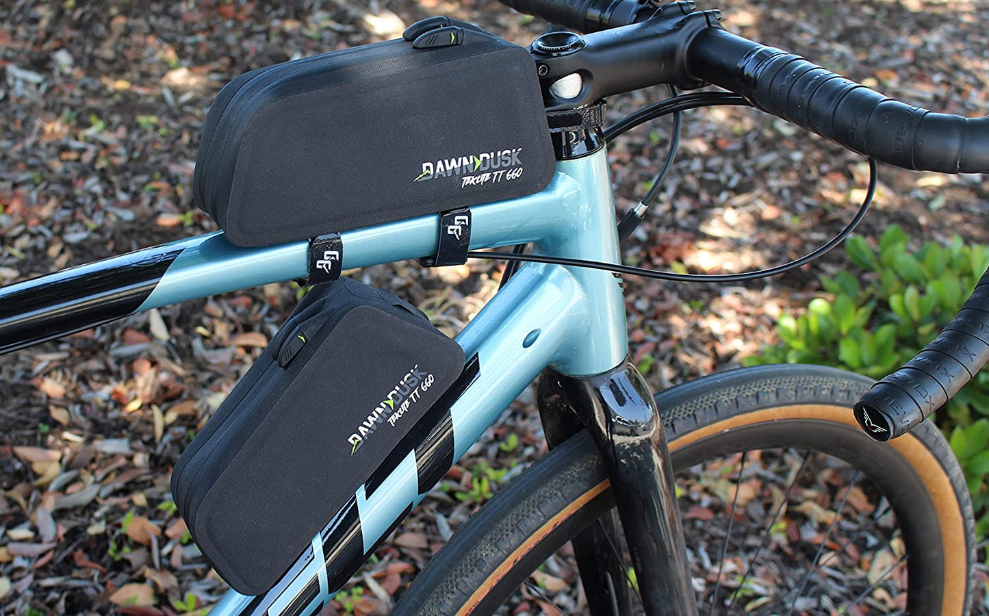 DAWN TO DUSK TEKLITE TT 660 Gravel Bike Top Tube Storage Bag
