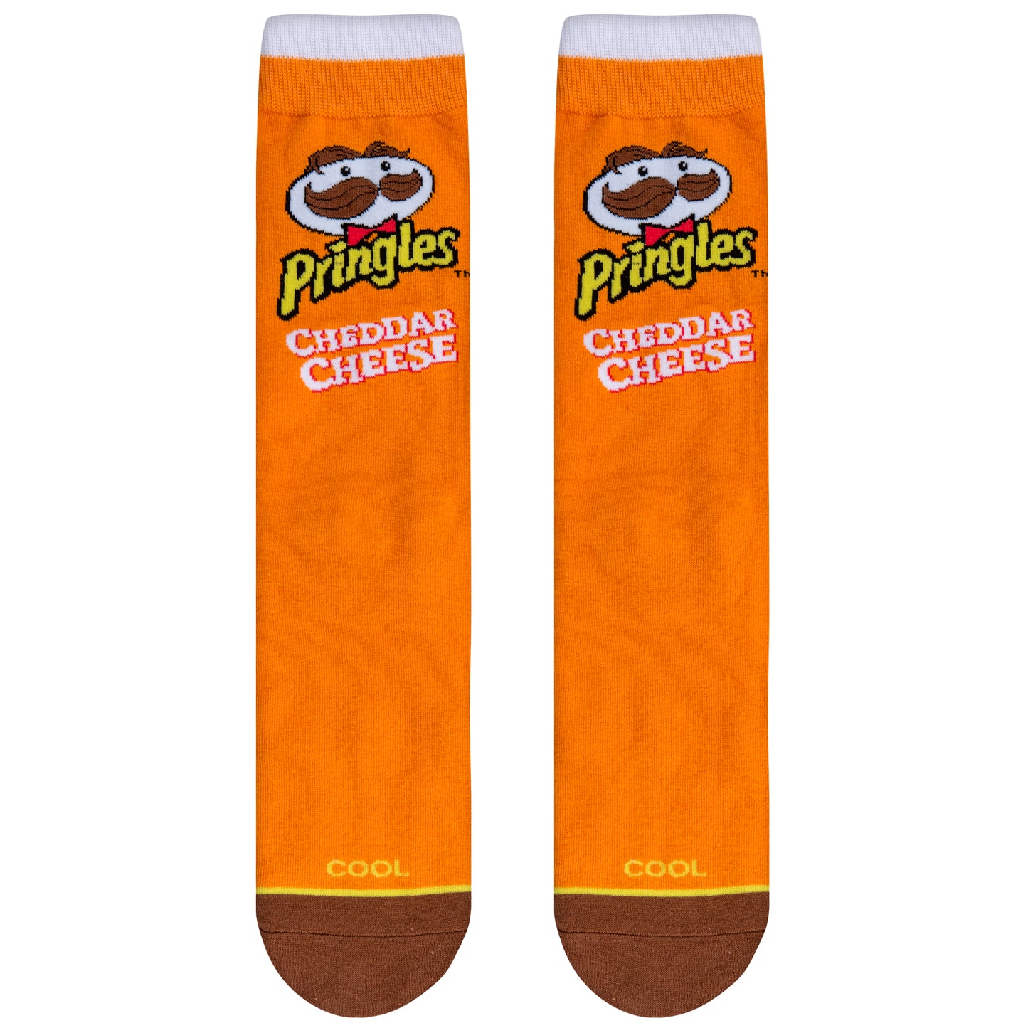 Men's Odd Sox Pringles Cheddar Cheese Crew Socks