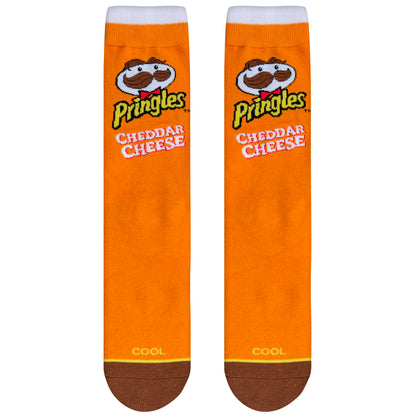 Men's Odd Sox Pringles Cheddar Cheese Crew Socks
