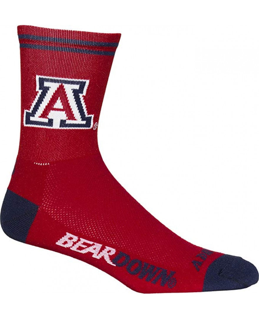 Arizona Wildcats Cycling Socks