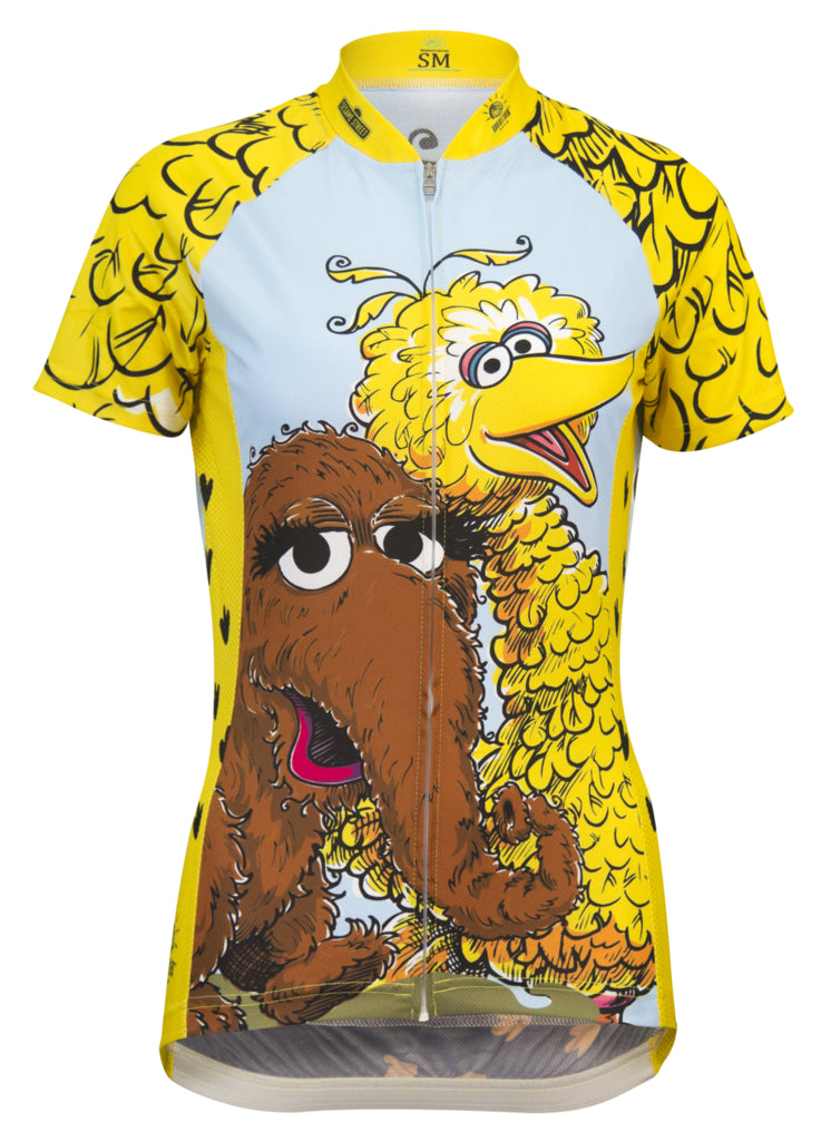 Big Bird & Snuffy Women's Cycling Jersey (S, L, XL)