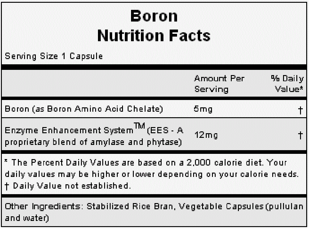 Hammer Nutrition Boron (90 Capsules)