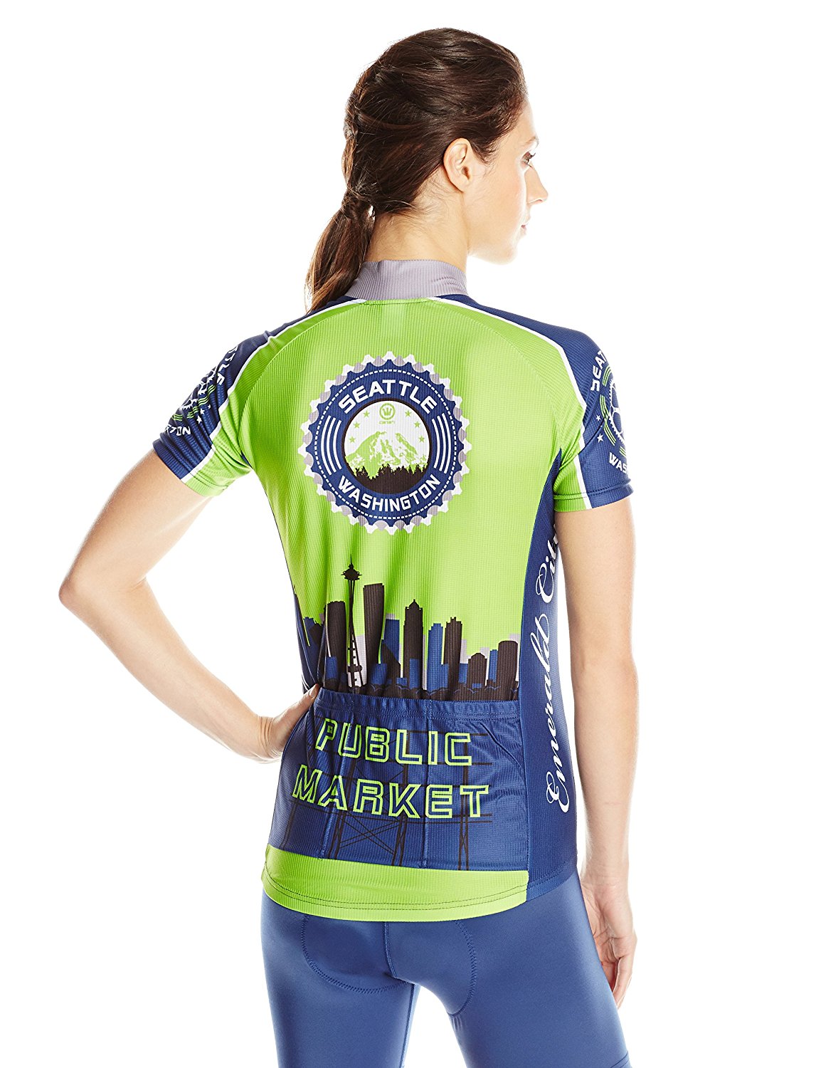 Seattle Souvenir Women's Cycling Jersey (Medium)