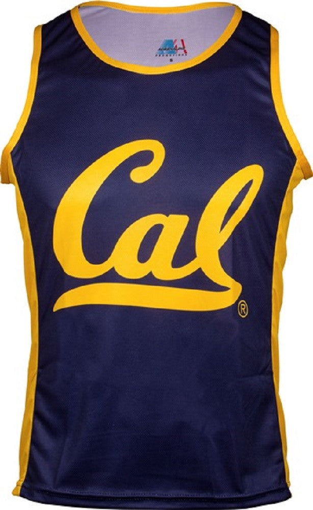 California Berkeley Golden Bears Men's RUN/TRI Singlet (XS, S, M, XL, 2XL, 3XL)