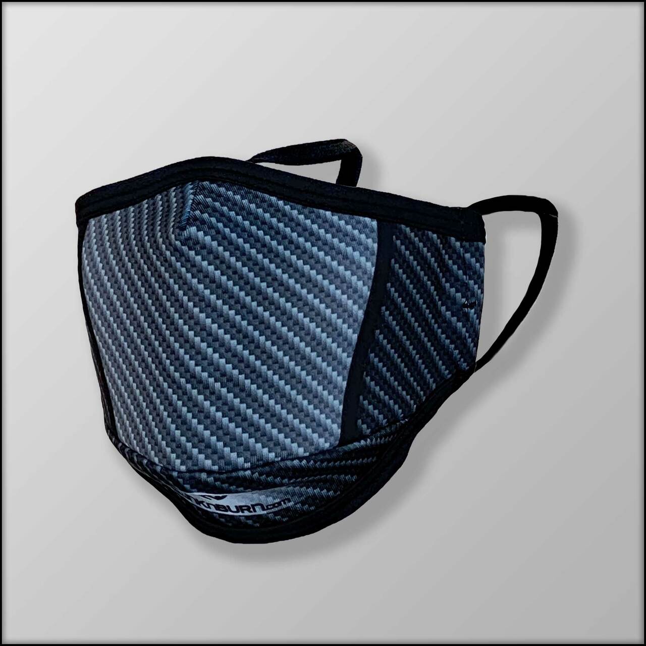 INKnBURN Carbon Fiber 3-Layer Face Mask
